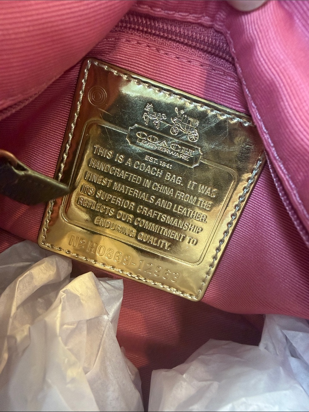 Coach Madison Julianne Tote Double Handle and Cross-body - Picture 4 of 5